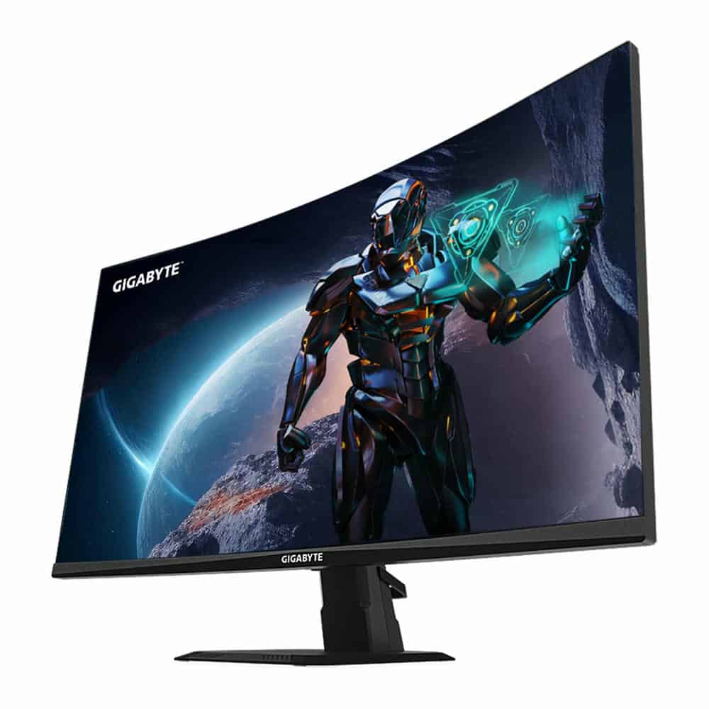 (image for) Gigabyte 27" GS27QC QHD 165Hz FreeSync Premium VA Curved Gaming Monitor